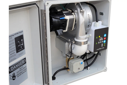 AC Boat Lift Blower Motor Control Box: One Lift - One Valve