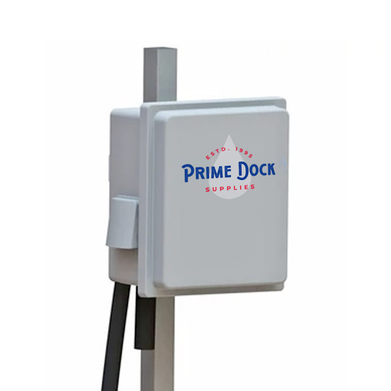 Load image into Gallery viewer, AC Boat Lift Blower Motor Control Box: One Lift - One Valve
